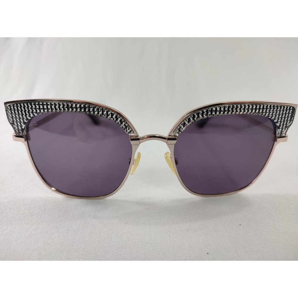 Privé Revaux The Rosa La Vita Polarized Sunglasses Rose Gold Black Cat Eye Women